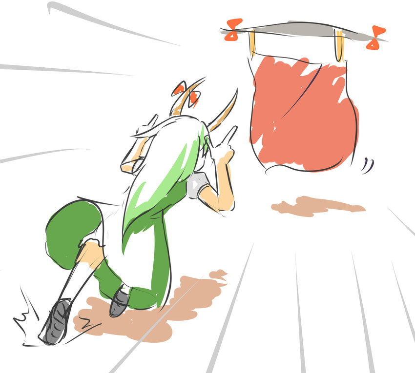 yakumo yukari, kamishirasawa keine, and ex-keine (touhou) drawn by peroponesosu.