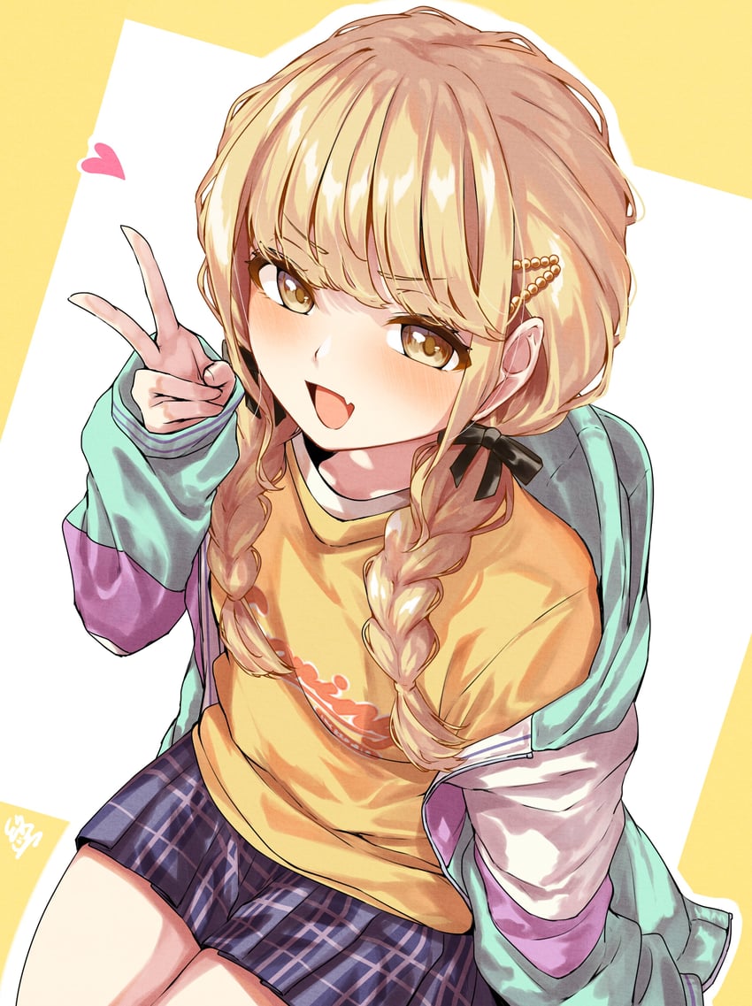 fujita kotone (idolmaster and 1 more) drawn by endo_yohane