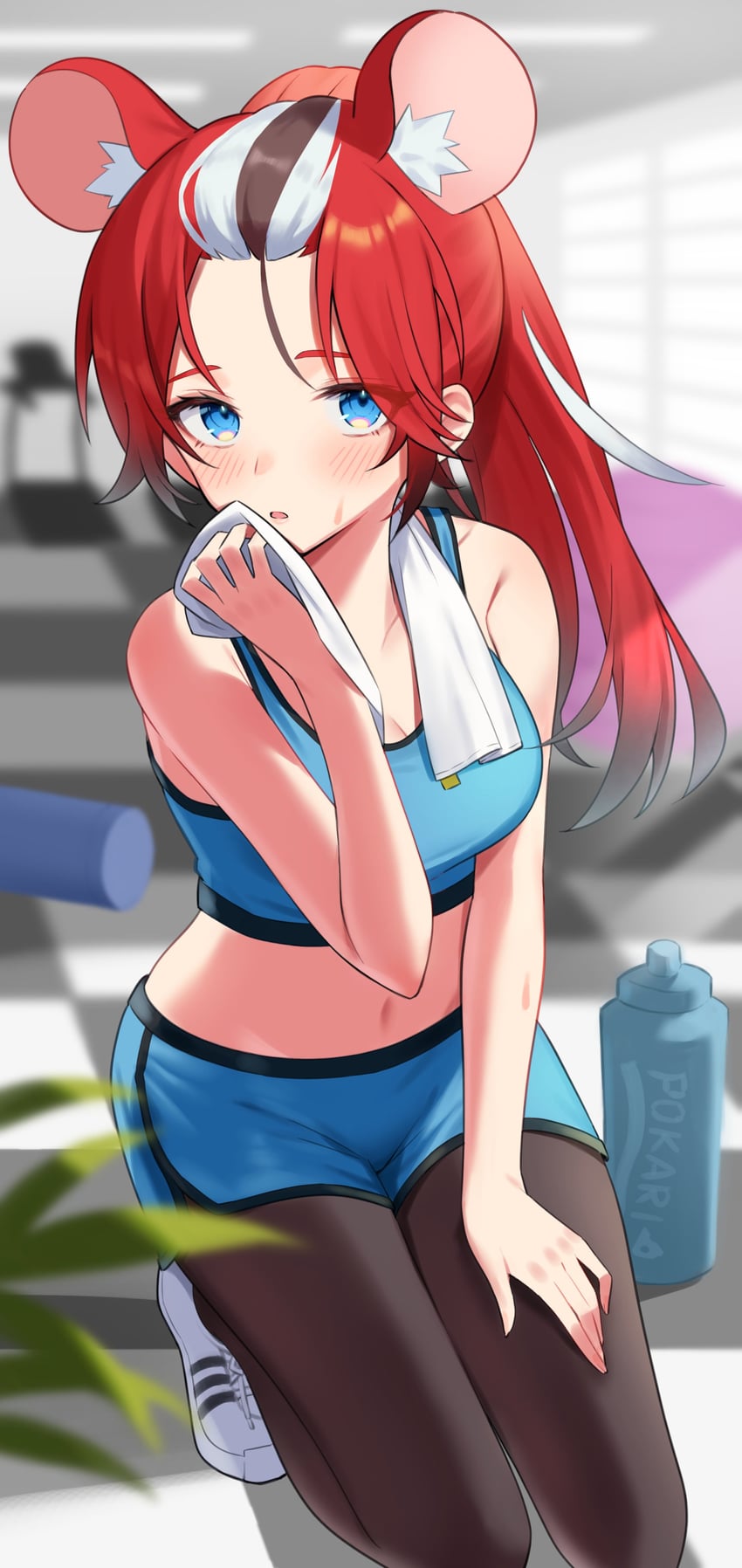 hakos baelz (hololive and 1 more) drawn by aotake_iro
