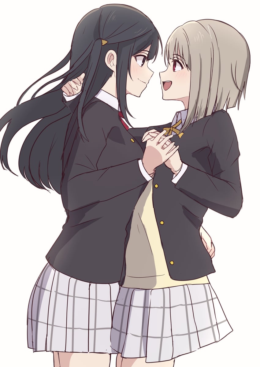 yuki setsuna and nakasu kasumi (love live! and 1 more) drawn by kiruto_(artar_12)
