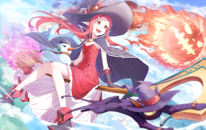 female mage and witch (dungeon and fighter) drawn by soeyumi