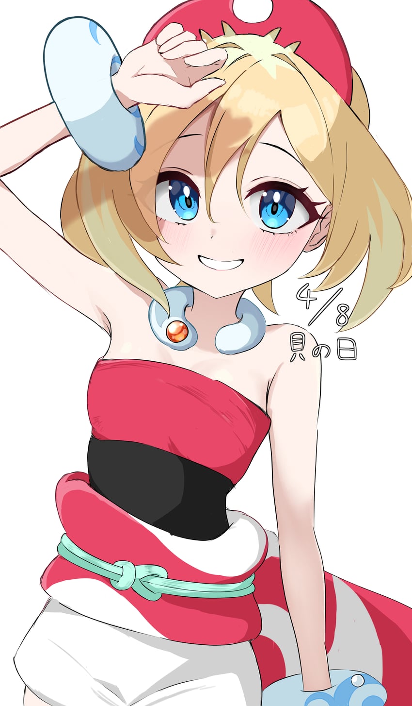 irida (pokemon and 1 more) drawn by kion_(namarock8686)