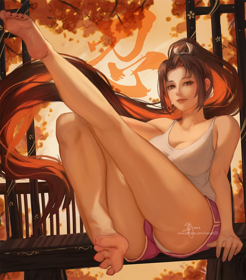 shiranui mai (street fighter and 3 more) drawn by wei_(promise_0820)