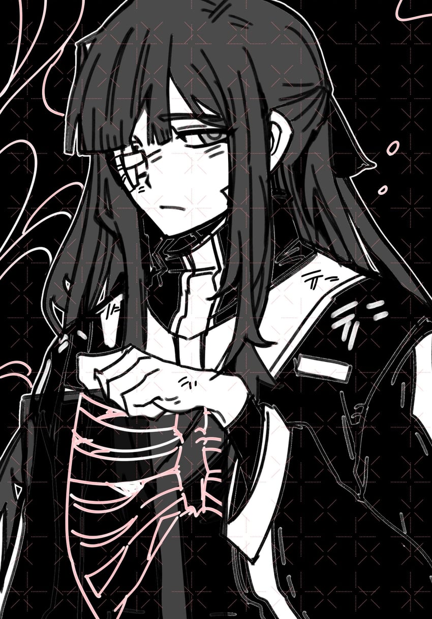 yuri (project moon and 1 more) drawn by wohaoxuanku