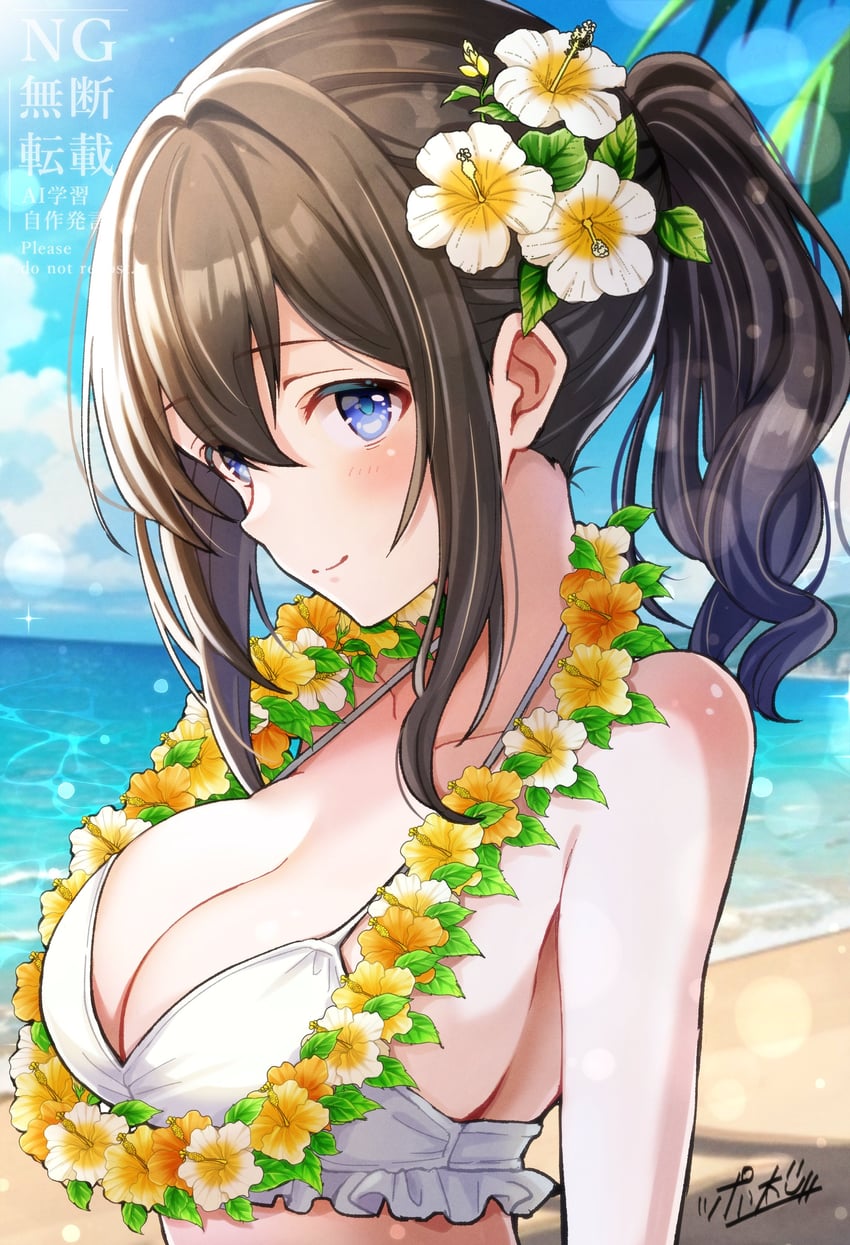 sagisawa fumika (idolmaster and 1 more) drawn by popon_ta