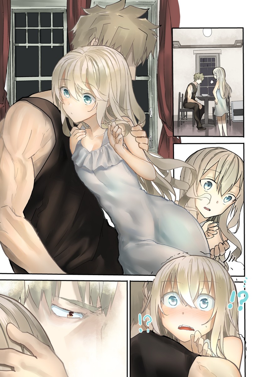 artificial angel and oliver (original) drawn by araido_kagiri