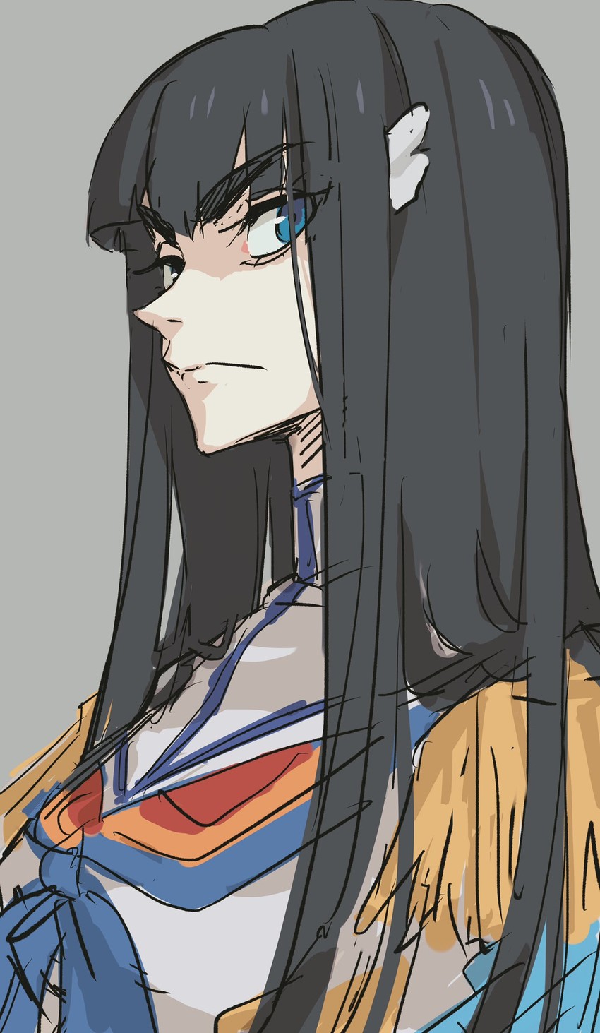 kiryuuin satsuki and junketsu (kill la kill) drawn by urkt_10
