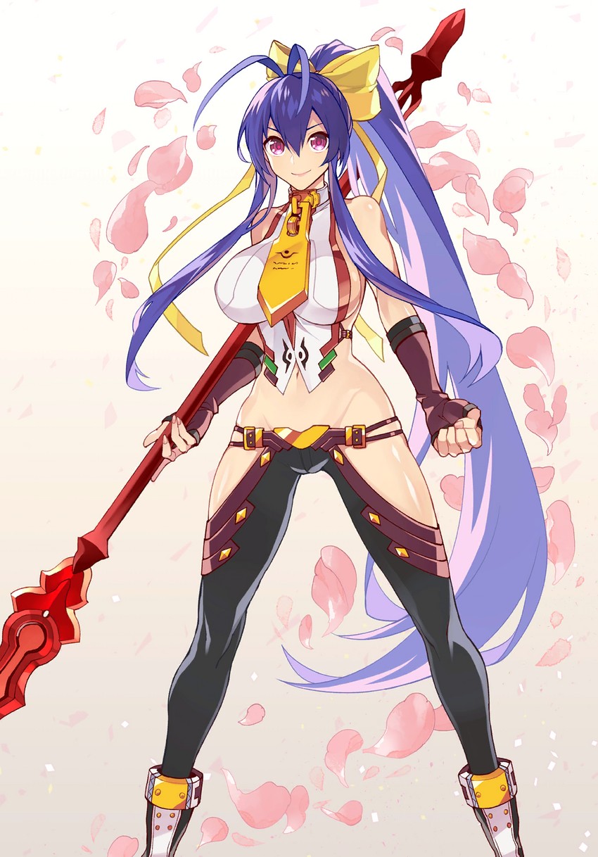 mai natsume (blazblue and 1 more) drawn by sumeshi_(ambivalince)