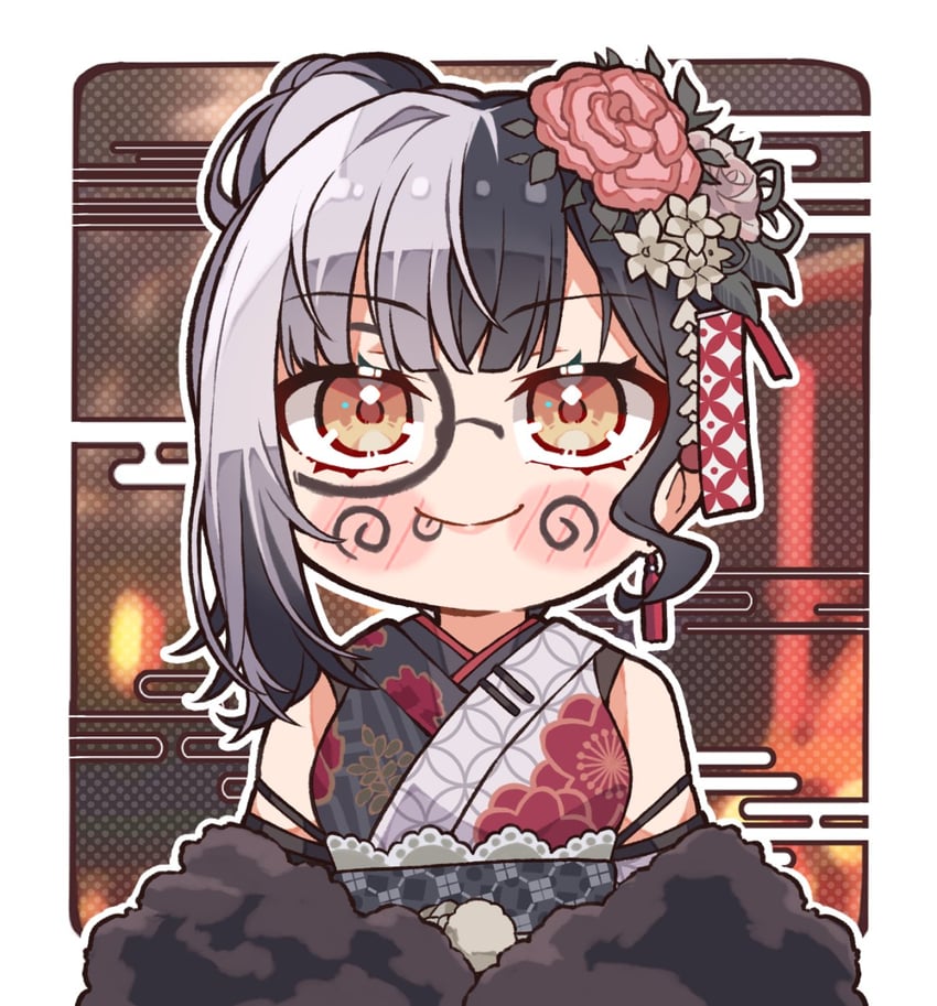 shiori novella (hololive and 1 more) drawn by kukie-nyan