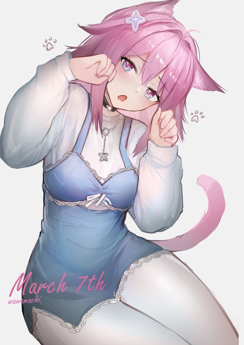march 7th (honkai and 1 more) drawn by wawamachi