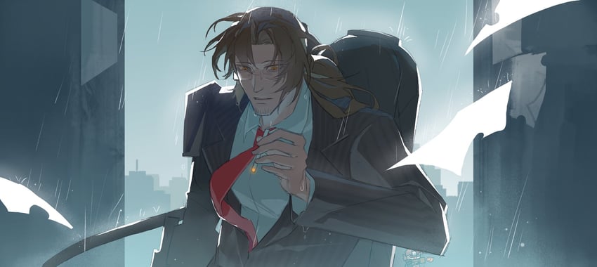 gregor (project moon and 1 more) drawn by jing84672940
