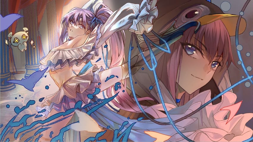meltryllis (fate and 1 more) drawn by user_ttas8845