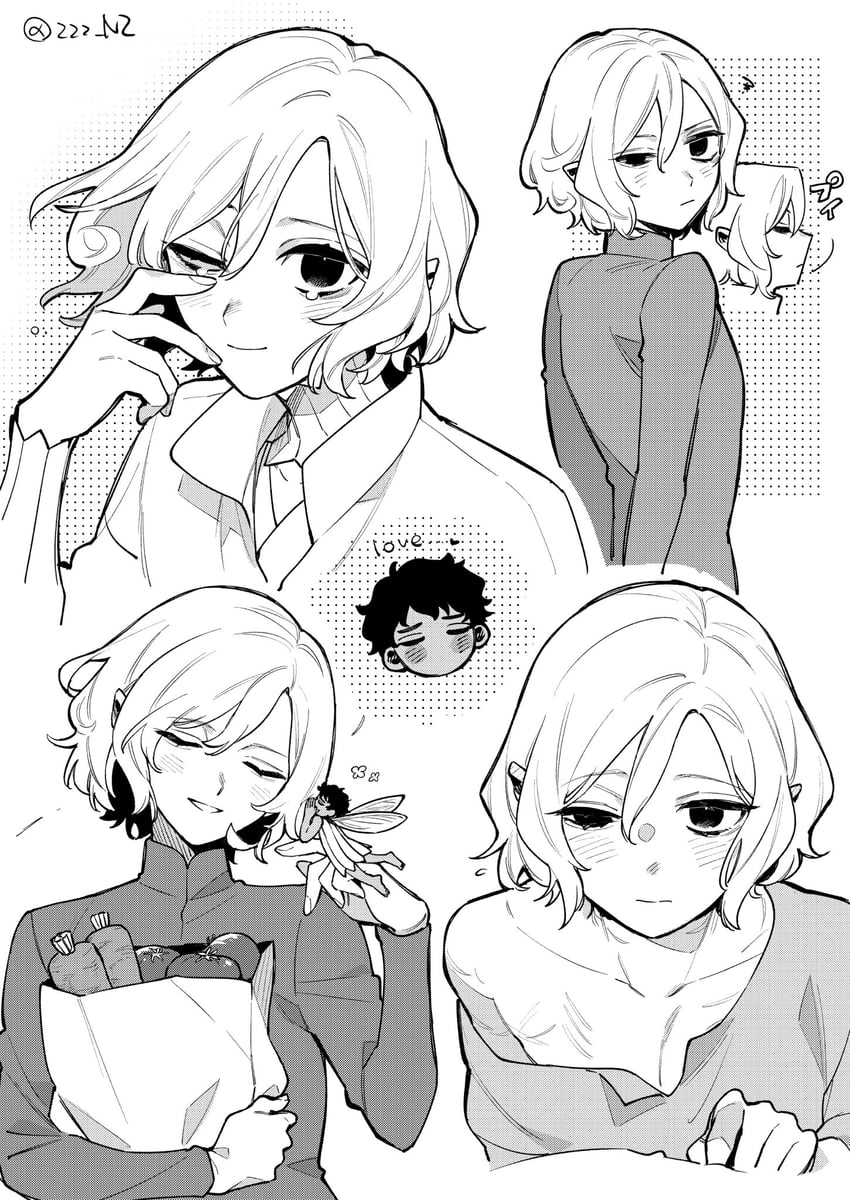 mithrun, kabru, and fairy (dungeon meshi) drawn by zzz_n2
