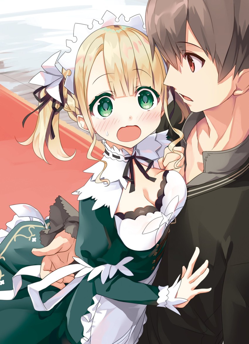 ellie walker and allen (koujo denka no katei kyoushi) drawn by cura