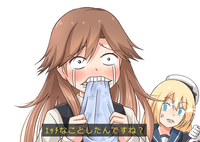arashio, jervis, and arashio kai ni (kantai collection) drawn by comiching