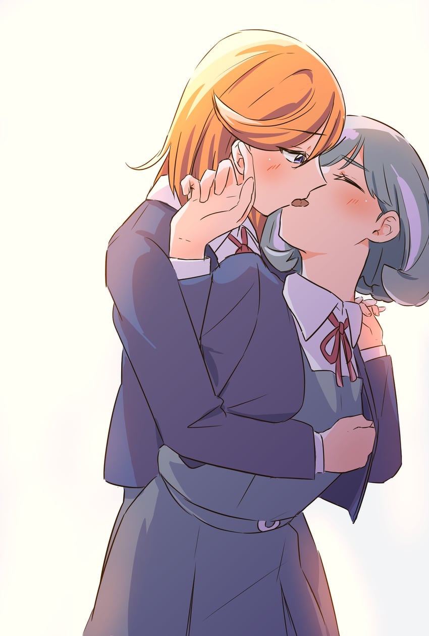 shibuya kanon and tang keke (love live! and 1 more) drawn by kikorinolily