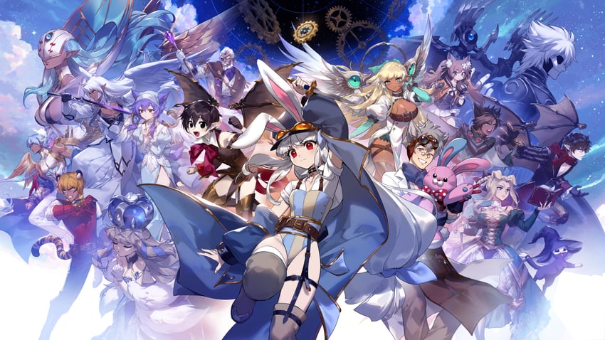 tevi, sable, celia, vena, zema, and 11 more (tevi) drawn by ein_lee