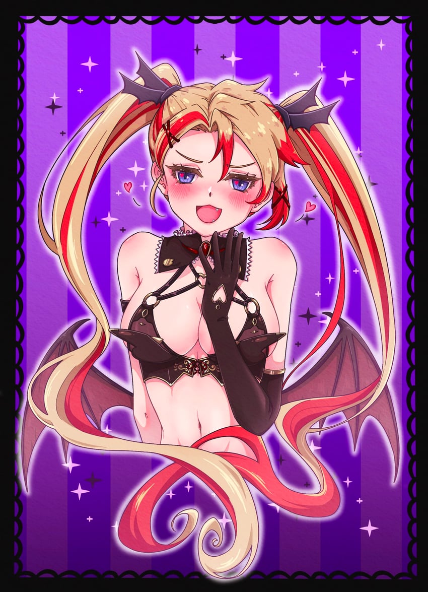 axel syrios and lovelia (holostars and 2 more) drawn by e1ctricee1s
