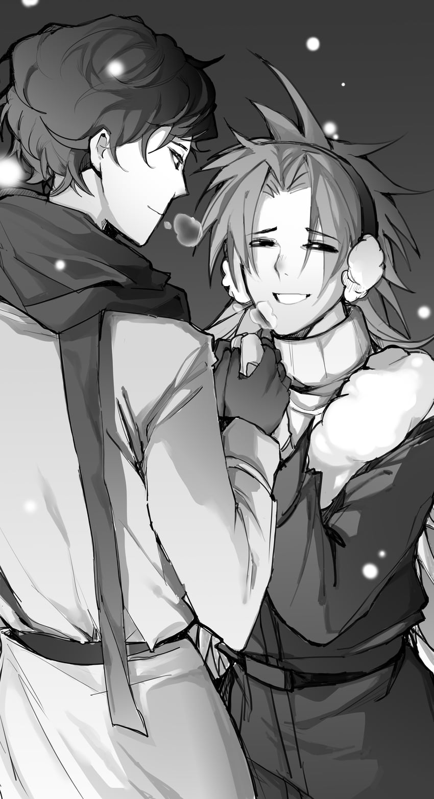 hatsutori hajime and utsugi noriyuki (saibou shinkyoku) drawn by imtunvst