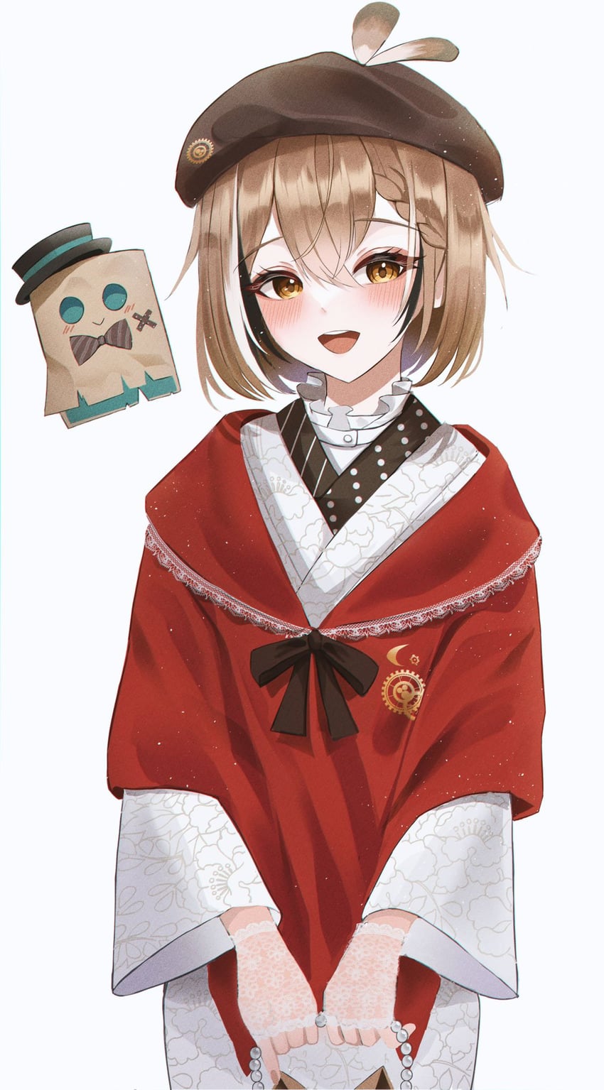nanashi mumei and friend (hololive and 1 more) drawn by kim_leeyoon