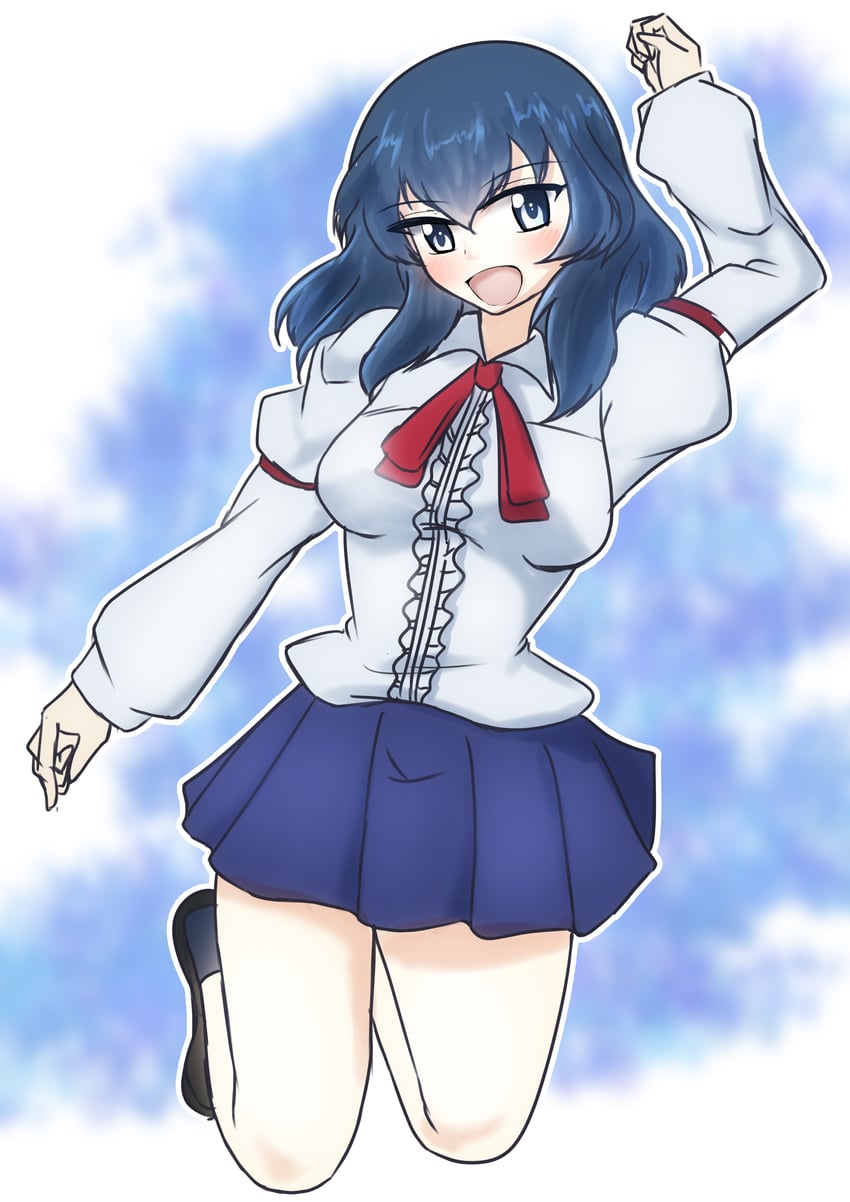 eclair (girls und panzer and 1 more) drawn by yoppi_garupan