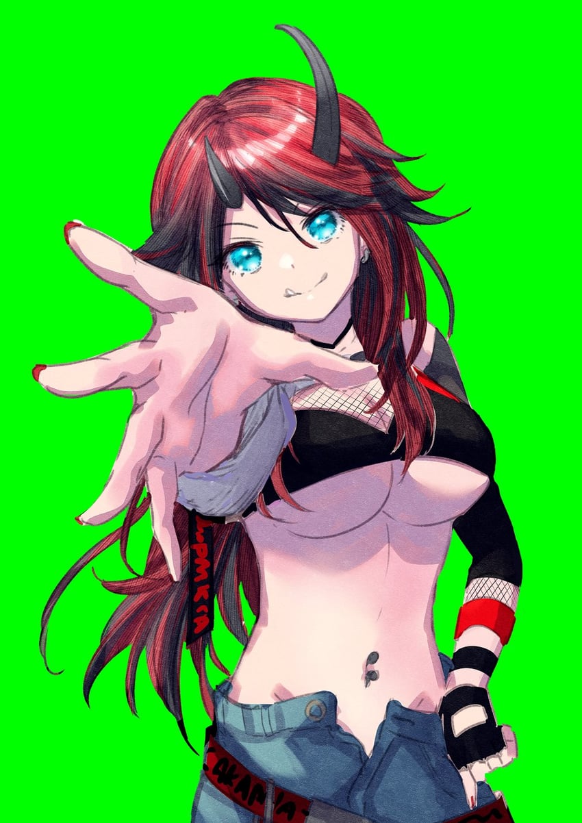 ryugasaki rene (nanashi inc. and 1 more) drawn by ittokyu