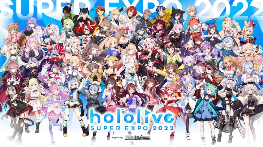 gawr gura, houshou marine, shirakami fubuki, hoshimachi suisei, mori calliope, and 56 more (hololive and 3 more)