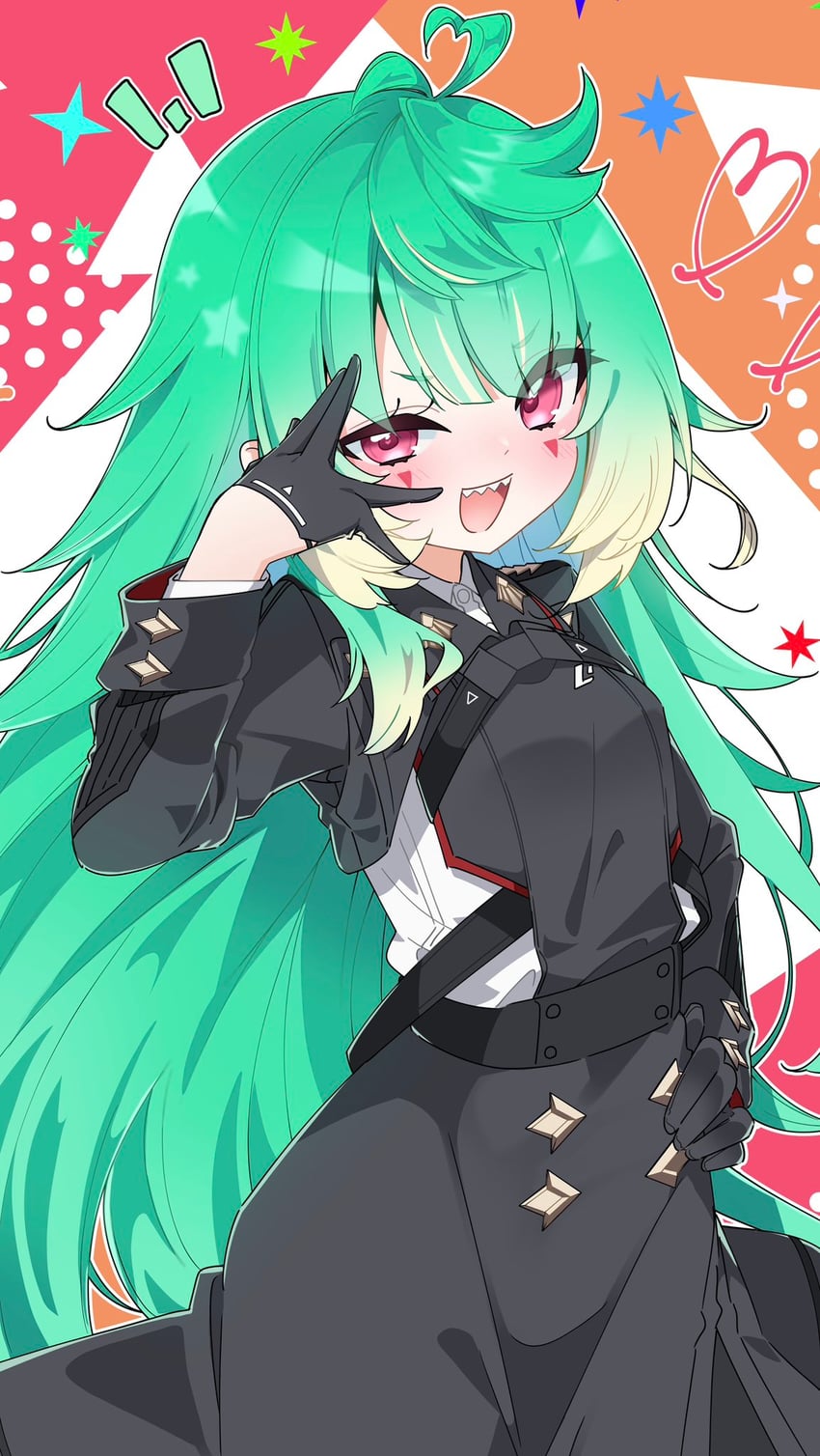 guillotine and coni confetti (goddess of victory: nikke and 1 more) drawn by tu_pa_pa_pa