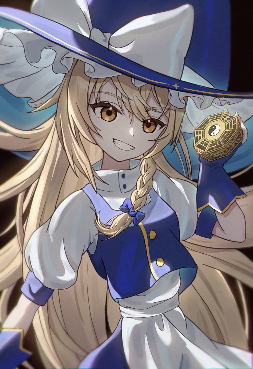kirisame marisa (touhou and 1 more) drawn by beckody