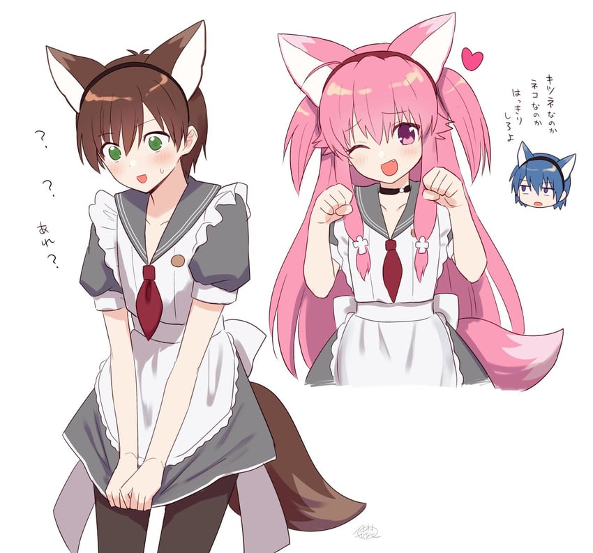 yui, hinata hideki, and ooyama (angel beats!) drawn by nakamura_hinato
