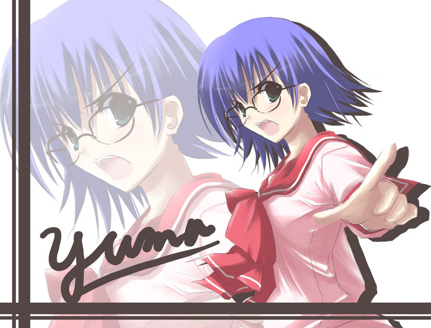 tonami yuma (to heart and 1 more) drawn by satomi_(black_scarecrow)