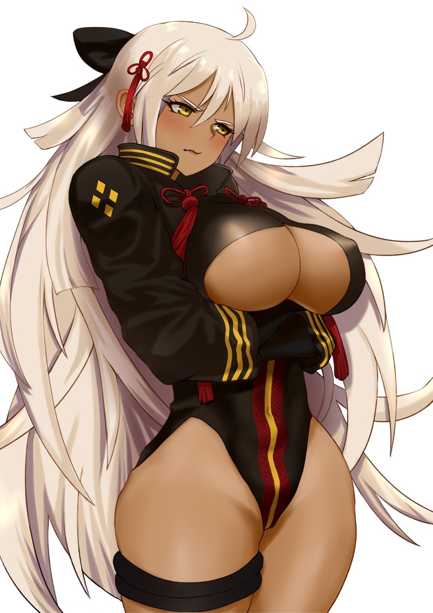 okita souji and okita souji alter (fate and 1 more) drawn by asia_maru