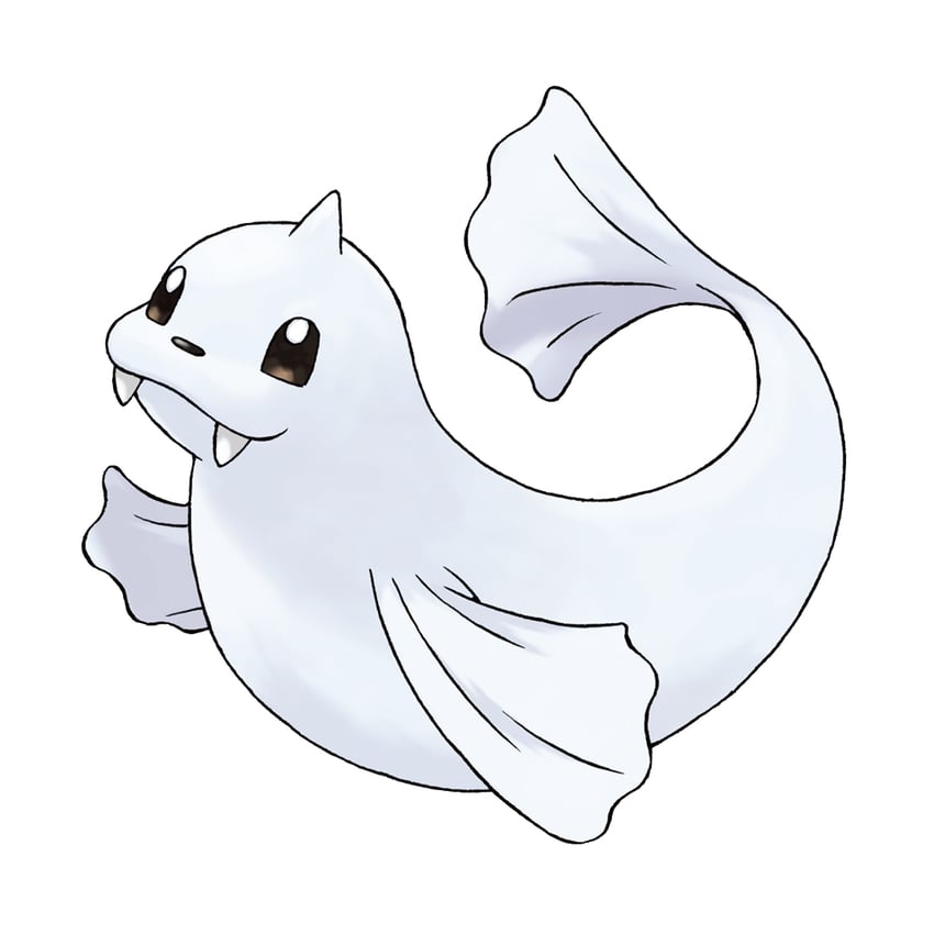dewgong (pokemon and 1 more) drawn by sugimori_ken