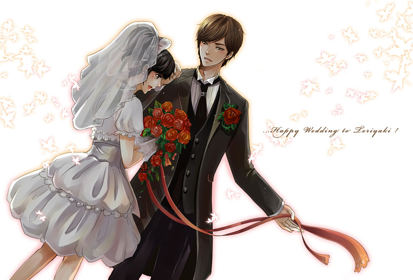 narumi akiko and terui ryuu (kamen rider and 1 more) drawn by tomoko.a