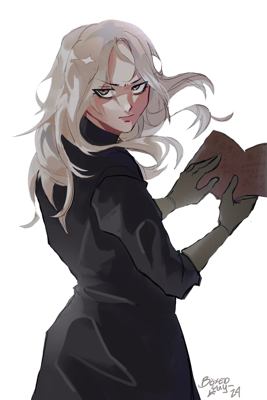 enki (fear & hunger and 1 more) drawn by boxedyuy