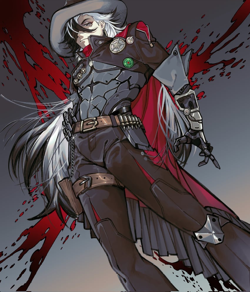 boothill (honkai and 1 more) drawn by sinonome_www