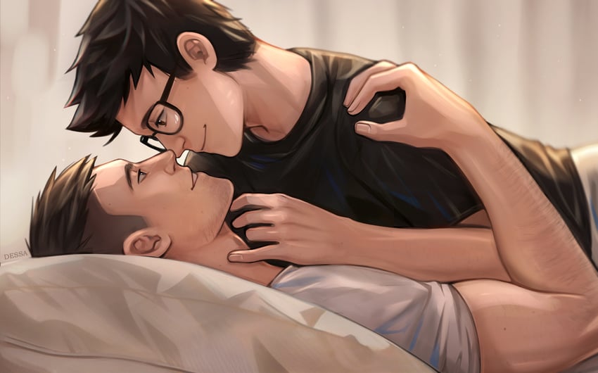 david king and dwight fairfield (dead by daylight) drawn by dessa_nya
