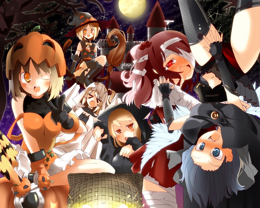 alice margatroid, shinki, yumeko, mai, yuki, and 2 more (touhou and 1 more) drawn by psan