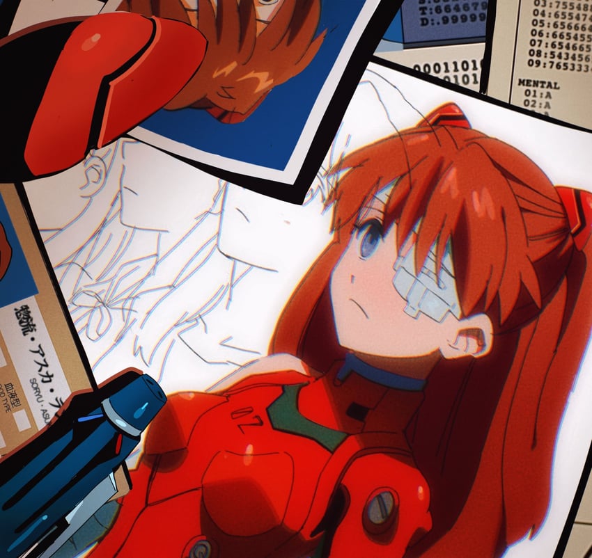 souryuu asuka langley (neon genesis evangelion and 1 more) drawn by 4zw89qkqagggcf7