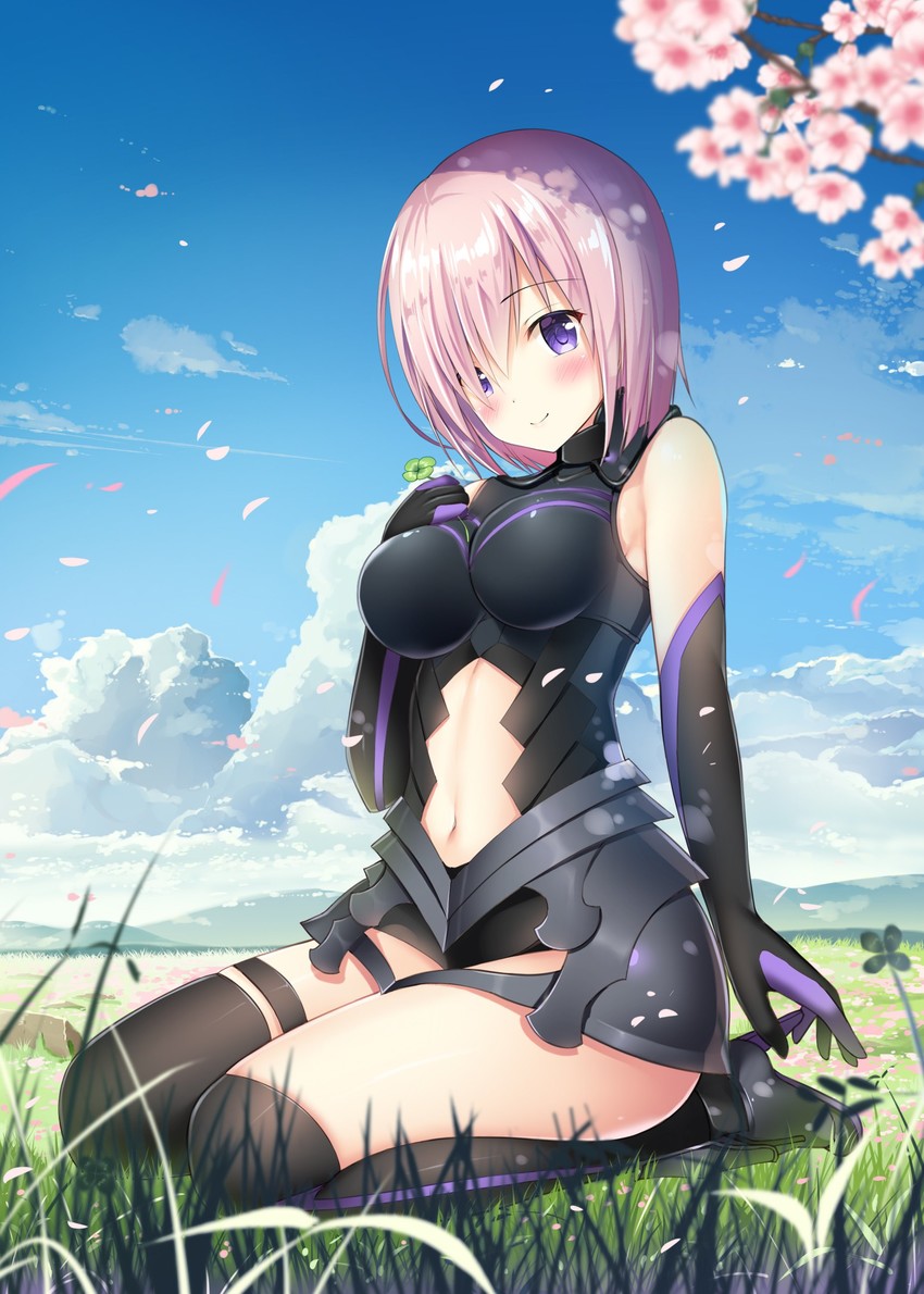 mash kyrielight (fate and 1 more) drawn by sousouman