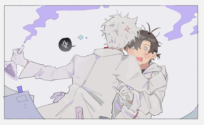 cheng xiaoshi and lu guang (shiguang dailiren) drawn by kapa_kun