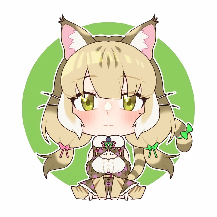 jungle cat (kemono friends and 1 more) drawn by hauru_252
