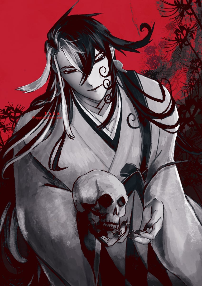 ashiya douman (fate and 1 more) drawn by sasa_(applepoison_xxx)