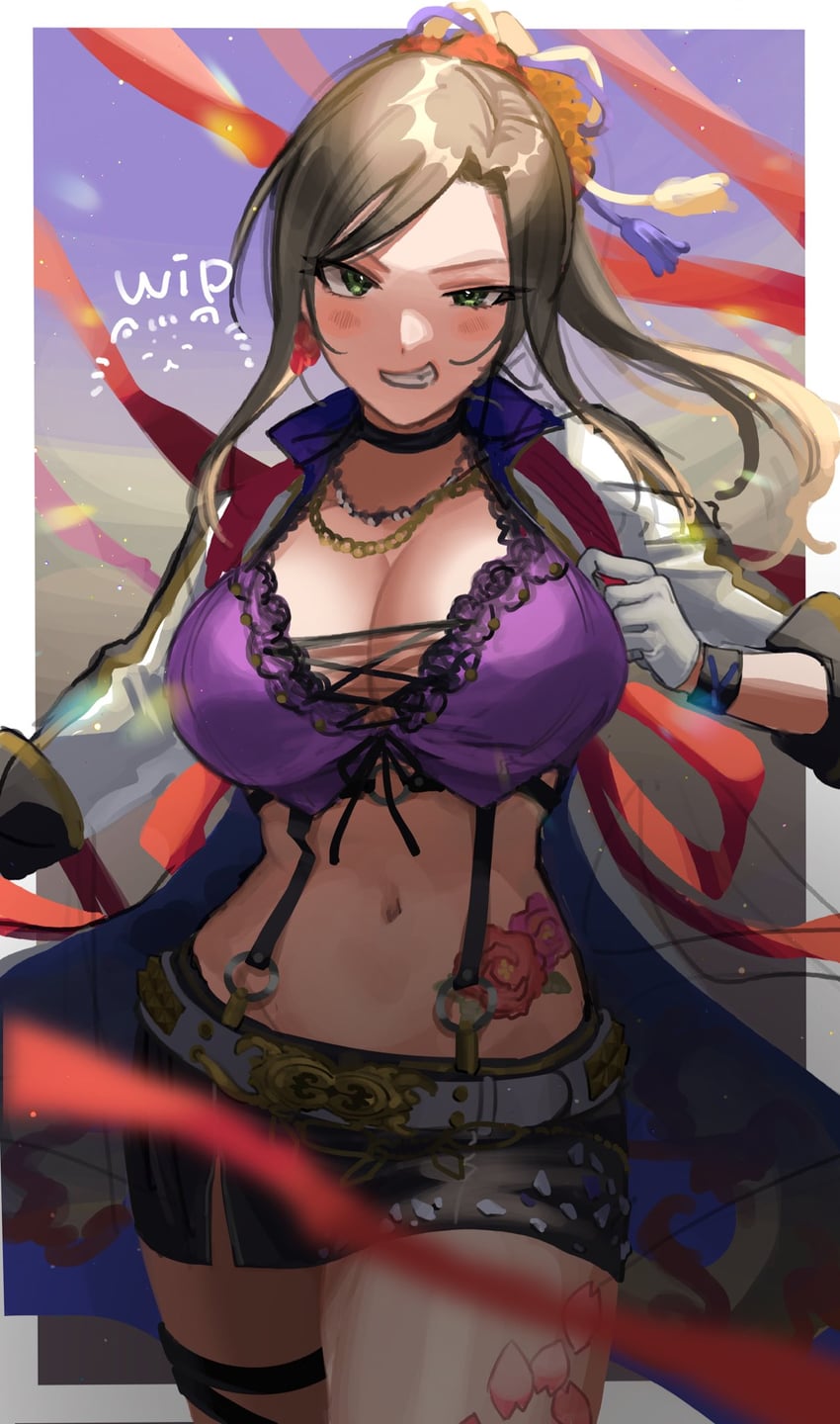 mukai takumi (idolmaster and 1 more) drawn by ro_torobo