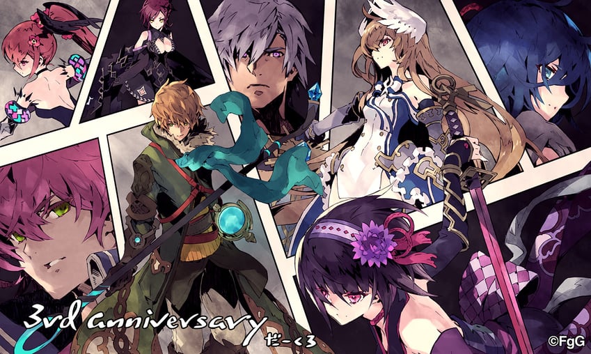 chloe, othima, yomi, setsuna, sieba, and 3 more (ta ga tame no alchemist) drawn by da-kuro
