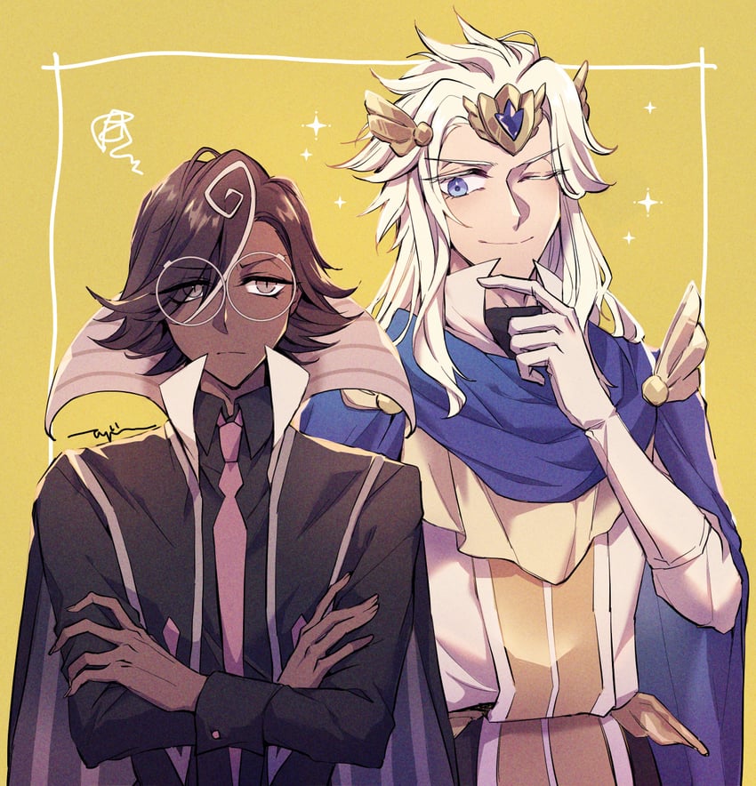 espresso cookie and madeleine cookie (cookie run and 1 more) drawn by yujin1429