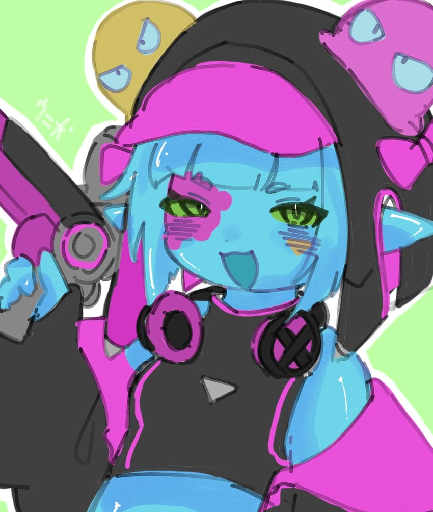 sugar riot (final fantasy and 1 more) drawn by uni_dog