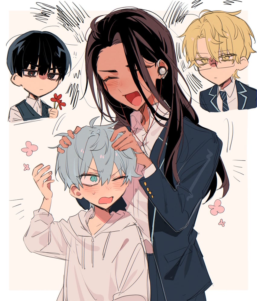 till, ivan, luka, and hyuna (alien stage) drawn by kikurage_ii