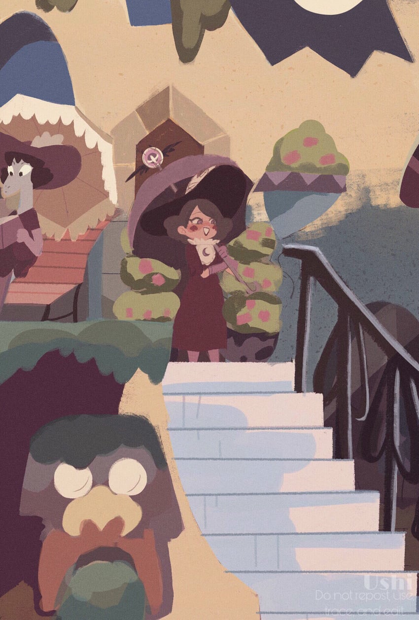eclipsa butterfly (star vs the forces of evil) drawn by ushi_(ushi418)
