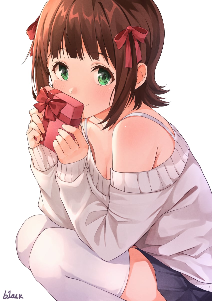 amami haruka (idolmaster and 2 more) drawn by b1ack_illust